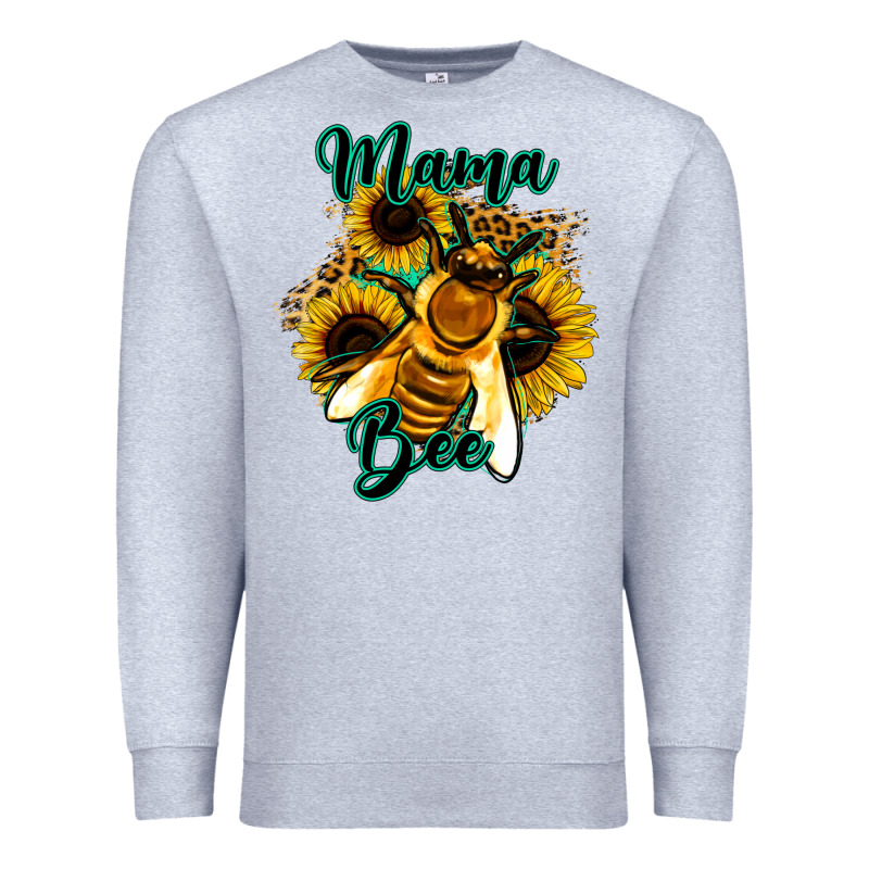 Leopard Sunflower Western Mama Bee Premium Sweatshirt by Bettercallsaul | Teevron