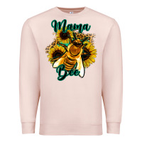 Pale Pink Leopard Sunflower Western Mama Bee Premium Sweatshirt - Bettercallsaul