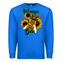 True Royal Leopard Sunflower Western Mama Bee Premium Sweatshirt - Bettercallsaul