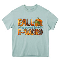 Arona fall is my second favorite f word Heavy Core Tee - Zillion Design Studio
