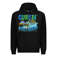 Black cruisin' for my birthday Premium Hoodie - texasbilliewilder