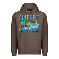 Coffee cruisin' for my birthday Premium Hoodie - texasbilliewilder