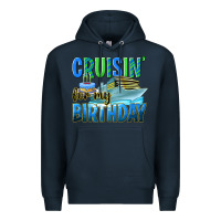 Navy cruisin' for my birthday Premium Hoodie - texasbilliewilder