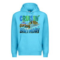 Ocean Blue cruisin' for my birthday Premium Hoodie - texasbilliewilder
