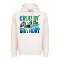 Pale Pink cruisin' for my birthday Premium Hoodie - texasbilliewilder
