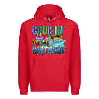 Red cruisin' for my birthday Premium Hoodie - texasbilliewilder