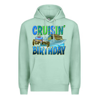 Seafoam cruisin' for my birthday Premium Hoodie - texasbilliewilder