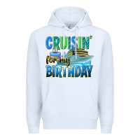 White cruisin' for my birthday Premium Hoodie - texasbilliewilder