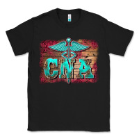 Black western nurse certified nurse  assistant medilcal symbol  background Classic Tee - BarkalooDesign