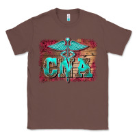 Chestnut western nurse certified nurse  assistant medilcal symbol  background Classic Tee - BarkalooDesign