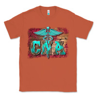 Copper western nurse certified nurse  assistant medilcal symbol  background Classic Tee - BarkalooDesign