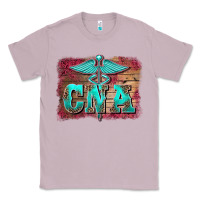 Lilac western nurse certified nurse  assistant medilcal symbol  background Classic Tee - BarkalooDesign