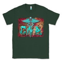 Sports Green western nurse certified nurse  assistant medilcal symbol  background Classic Tee - BarkalooDesign
