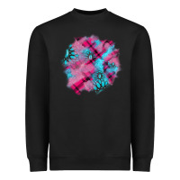 Black v.d gemstone's patches Heavyweight Sweatshirt - AdoDesignShop