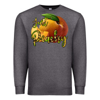 Charcoal Heather Just Peachy Premium Sweatshirt - Bettercallsaul
