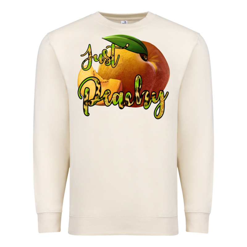 Just Peachy Premium Sweatshirt by Bettercallsaul | Teevron