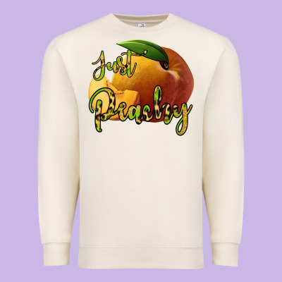 Just Peachy Premium Sweatshirt Designed By Bettercallsaul