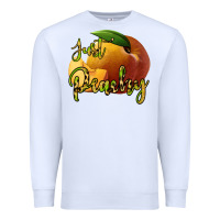 White Just Peachy Premium Sweatshirt - Bettercallsaul