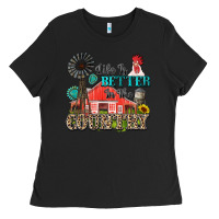 Black life is better in the country Ladies Tee - Zillion Design Studio