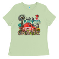 Matcha life is better in the country Ladies Tee - Zillion Design Studio