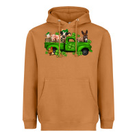 Meerkat st patricks farm animals truck Heavyweight Hoodie - Jasminsmagicworld