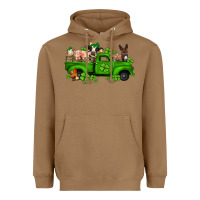 Toasted Coconut st patricks farm animals truck Heavyweight Hoodie - Jasminsmagicworld