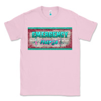 Bubblegum Pink western emergency nurse license plate template Classic Tee - BarkalooDesign
