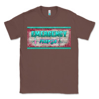 Chestnut western emergency nurse license plate template Classic Tee - BarkalooDesign