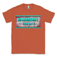 Copper western emergency nurse license plate template Classic Tee - BarkalooDesign