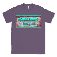Lavender western emergency nurse license plate template Classic Tee - BarkalooDesign