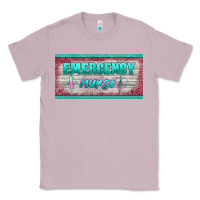 Lilac western emergency nurse license plate template Classic Tee - BarkalooDesign