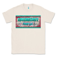 Natural western emergency nurse license plate template Classic Tee - BarkalooDesign