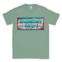 Sage western emergency nurse license plate template Classic Tee - BarkalooDesign