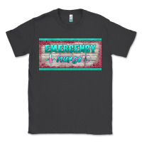 Smoke western emergency nurse license plate template Classic Tee - BarkalooDesign