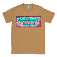 Toasted Coconut western emergency nurse license plate template Classic Tee - BarkalooDesign