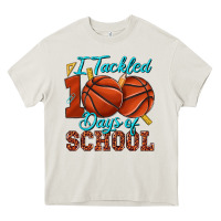 Cream i tackled 100days of school basketball Heavy Core Tee - texasbilliewilder