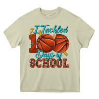 Mossy i tackled 100days of school basketball Heavy Core Tee - texasbilliewilder