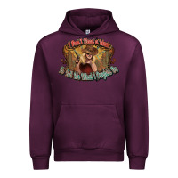 Mauve Wine I don't need a man Cowgirl western Urban Hoodie - HowdyJamesFarm