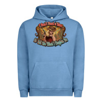 Pigment Pebble Blue I don't need a man Cowgirl western Urban Hoodie - HowdyJamesFarm