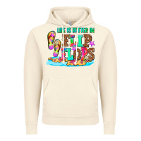Vintage Artic life is better in flip flops Vintage Hoodie - AdoDesignShop