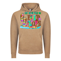 Vintage Coffee life is better in flip flops Vintage Hoodie - AdoDesignShop