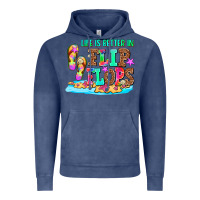 Vintage Denim life is better in flip flops Vintage Hoodie - AdoDesignShop