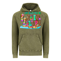 Vintage Olive life is better in flip flops Vintage Hoodie - AdoDesignShop