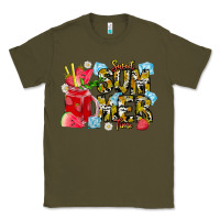 Army Green sweet summer time Classic Tee - CowhideDigitalArt