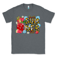 Charcoal Heather sweet summer time Classic Tee - CowhideDigitalArt
