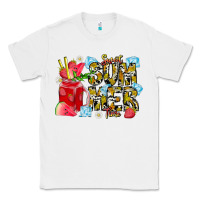 White sweet summer time Classic Tee - CowhideDigitalArt