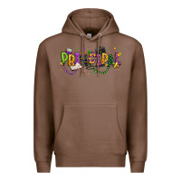 Chestnut mardi gras principal Premium Hoodie - texasbilliewilder