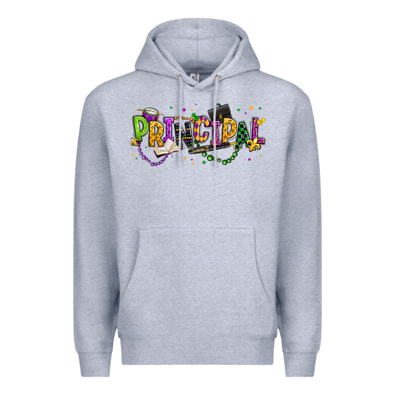 Mardi Gras Principal Premium Hoodie by texasbilliewilder | Teevron