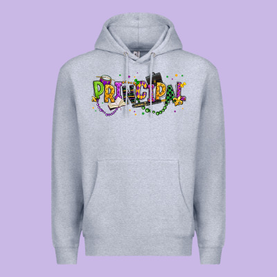 Mardi Gras Principal Premium Hoodie Designed By Texasbilliewilder