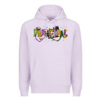 Lilac mardi gras principal Premium Hoodie - texasbilliewilder